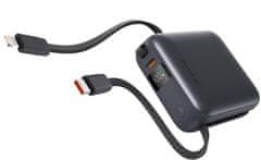 SWISSTEN POWER BANK 10000 mAh S INTEGRIRANIM USB-C I LIGHTNING KABLOVIMA SPACE SILVER 22013939