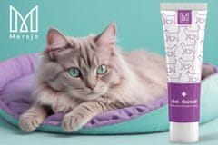 Mersjo Pasta protiv dlačnih kuglica za mačke s biotinom, dodatak prehrani Mersjo Anti-Hairball 100g