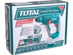 Total Udarna bušilica TRHLI1601 udarna bušilica, 20V Li-ion, 2000mAh, SDS plus, 1,5J, bez baterije i punjača