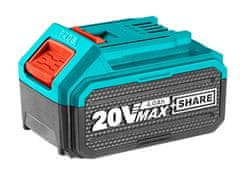 Total Bežični trimer s nitima TSTLI202521 Kosilica za travu, bežična, 2 kom baterije od 4000 mAh, 1 kom brzi punjač