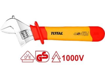 Total Električarski ključ THIADW101 Podesivi ključ za električare, 250 cm, industrijski