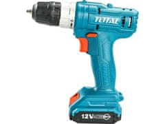 Total Akumulatorska bušilica/odvijač THKTHP11282 Akumulatorska bušilica/odvijač 12V Li-ion s alatima, set od 128 dijelova