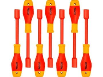 Total Odvijači za električare THKISD0701 Električarski odvijači za matice, set od 7, industrijski, 50BV30