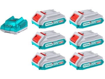 Total Set baterija i punjača TFBCLI2062, 20V Li-ion, 2000mAh, industrial