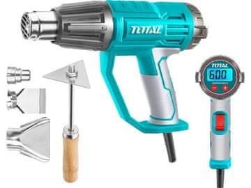 Total Toplinski pištolj TB20056 s LCD displejem, 2000W, industrial