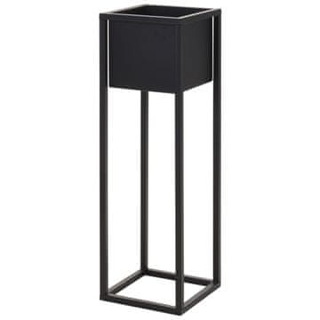 HOMESTYLING Lonac za cvijeće KO-NB1850020 Visoka saksija za cvijeće s držačem 21 x 70 cm