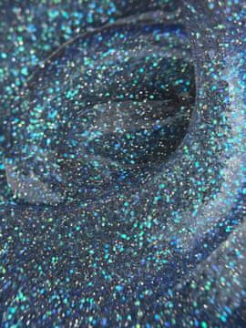 TOUCH Twinkle top 03 - tirkizni top s reflektirajućim česticama, 13 ml