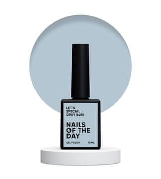 NAILSOFTHEDAY Let's special sivoplavi - hibridni lak za nokte, 10 ml