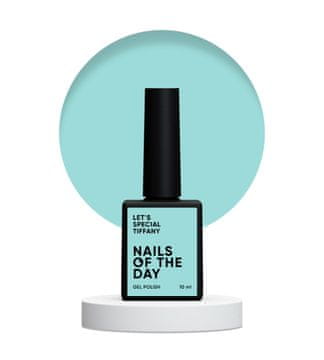NAILSOFTHEDAY Posebni Tiffany - pastelno-tirkizni hibridni lak za nokte, 10 ml