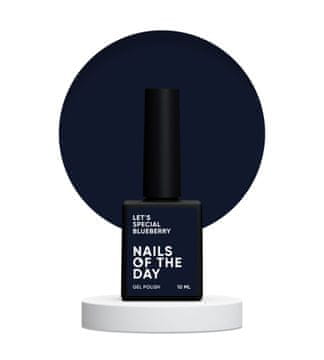 NAILSOFTHEDAY Lak za nokte Let's special Blueberry - hibridni, 10 ml