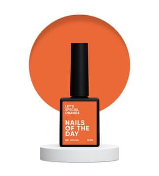 NAILSOFTHEDAY Let's special Orange - hibridni lak za nokte, 10 ml