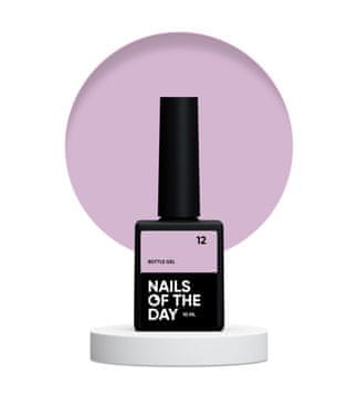BOT NAILSOFTHEDAY Gel u bočicama 12 - prekrivni nude gel za jačanje i popravak, 10 ml
