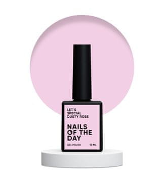 NAILSOFTHEDAY Lak za nokte Let's special Dusty rose - hibridni, 10 ml