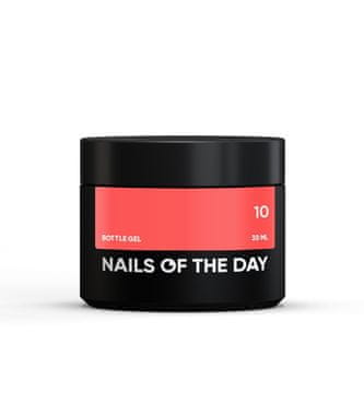 BOT NAILSOFTHEDAY Gel u bočici 10 - crveni gel za jačanje i popravak, 30 ml