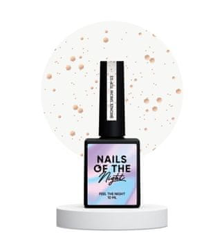 TO NAILSOFTHENIGHT Bronze Snow - neljepljivi nadlak s nepravilnim bakrenim česticama, 10 ml