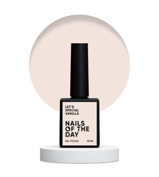 NAILSOFTHEDAY Let's special Vanilla - hibridni lak za nokte, 10 ml