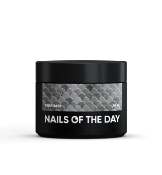 NAILSOFTHEDAY Fiber base - hibridna baza s najlonskim vlaknima, 30 ml