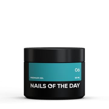 em NAILSOFTHEDAY 06 - tirkizni gel za izgradnju, 30 ml