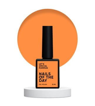NAILSOFTHEDAY Lak za nokte Let's special Pumpkin - hibridni, 10 ml