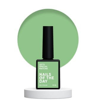 NAILSOFTHEDAY Lak za nokte Let's special Matcha - hibridni, 10 ml