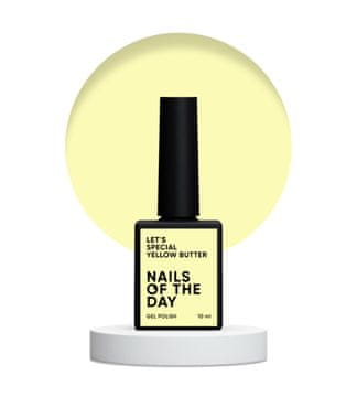 NAILSOFTHEDAY Let's special Yellow butter - pastelno žuti hibridni lak za nokte, 10 ml