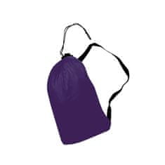 Aga Napuhujuća vreća LAZY BAG 230x70 cm Crna/Ljubičasta