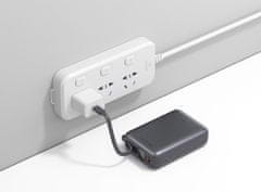 SWISSTEN Power bank POWER BANK 20000 mAh 45W S INTEGRIRANIM USB-C KABELOM SPACE SILVER 22013976