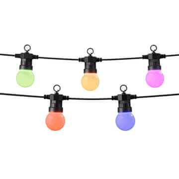 WOOX R5195 Smart Party String Wi-Fi 9m + 3,3m kabel RGB LED dekorativna traka