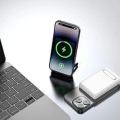 DUDAO K14S+ MagSafe Power Bank 10000mAh USB / USB-C 20W, bijela