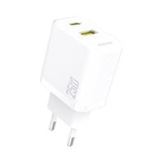 DUDAO A26T GaN punjač USB / USB-C 25W, bijela