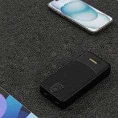 DUDAO K10Pro Power Bank 20000mAh 2x USB 2.4A, crno