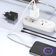 DUDAO A26T GaN punjač USB / USB-C 25W, crno