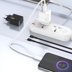 DUDAO A27 GaN punjač USB-C 25W, crno