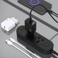 DUDAO A27S GaN punjač USB 25W, bijela