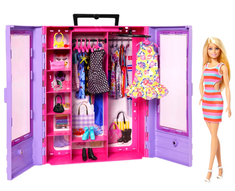 Barbie ormar s lutkom