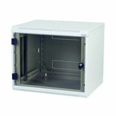 Triton zidni ormar 9U 500 600x400 sivi sastavljen