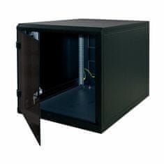 Triton zidni ormar 12U 635 600x400 crni sastavljen