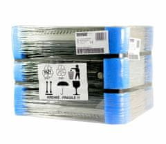 Triton zidni ormar 6U 370 600x400 sivi sastavljen