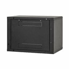 Triton zidni ormar 6U 370 600x400 crni sastavljen