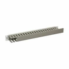 Triton 1U organizator za rack s poklopcem - jednostrani sivi