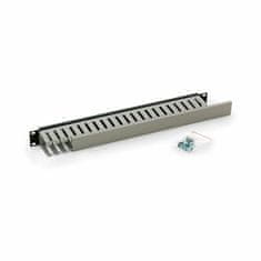 Triton 1U organizator za rack s poklopcem - jednostrani crno/sivi