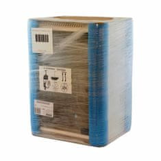 Triton zidni ormar 18U 900 600x400 sivi sastavljen