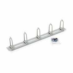Triton organizator 1U stalak 30x65mm s rupama sivi