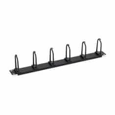 Triton organizator 1U stalak 30x65mm crni