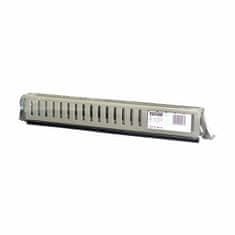 Triton 1U organizator za rack s poklopcem - jednostrani crno/sivi