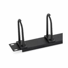 Triton organizator 1U stalak 30x65mm crni