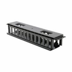 Triton Organizator 2U plastični stalak s poklopcem crne boje