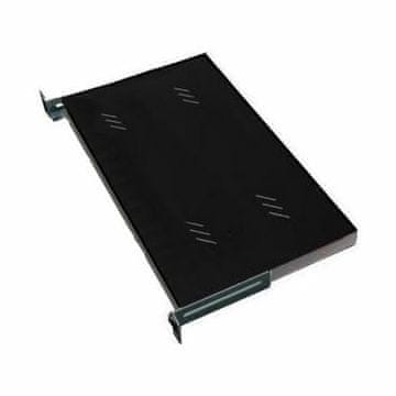 Triton Polica za rack 1U 250mm - 15kg crna