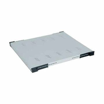 Triton polica 1U 650mm - 80kg siva