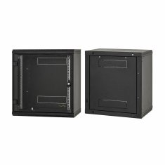 Triton zidni ormar 18U 900 600x400 crni sastavljen